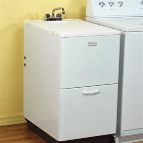 oem steel laundry cabinet|Duratub 28 x 19.